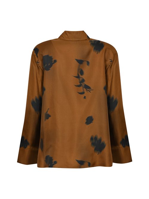 Camicia Eraclea in seta con stampa floreale MM Max Mara | 2526116057600002